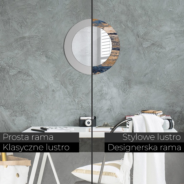 Dekorativno ogledalo Abstraktni les