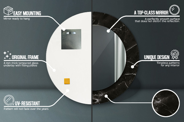 Okrasno ogledalo Marmorni kamen