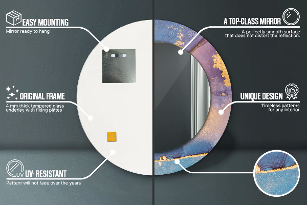 Tiskano ogledalo Marmorni kamen