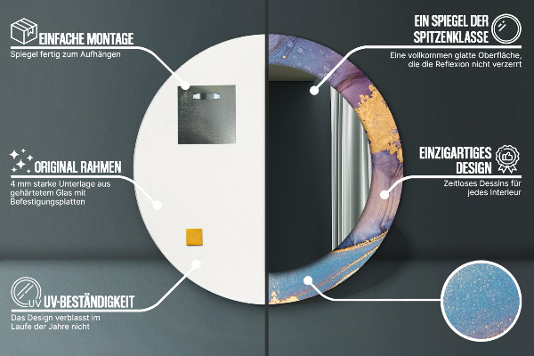 Tiskano ogledalo Marmorni kamen