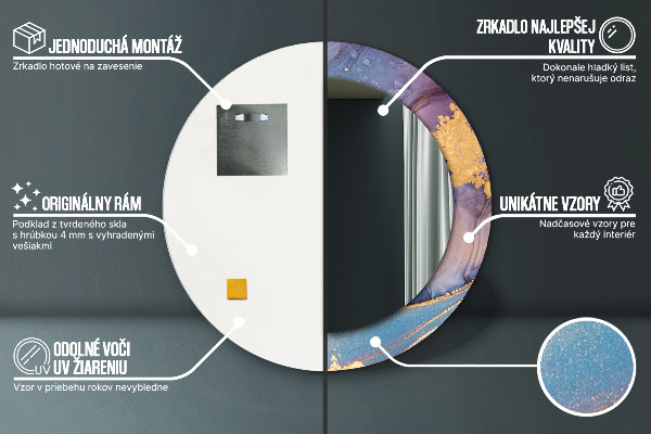 Tiskano ogledalo Marmorni kamen