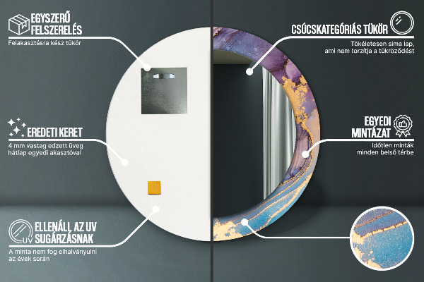 Tiskano ogledalo Marmorni kamen