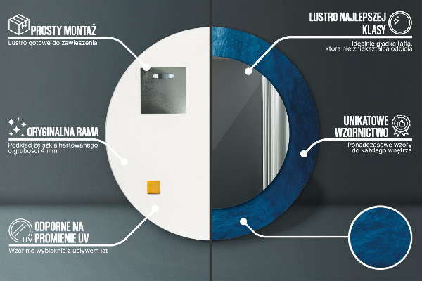 Tiskano ogledalo Abstraktna umetnost