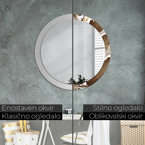 Tiskano ogledalo Palm listi