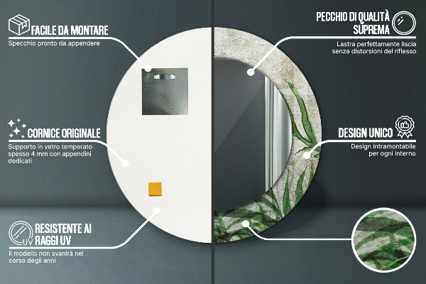 Okrasno ogledalo Praproti