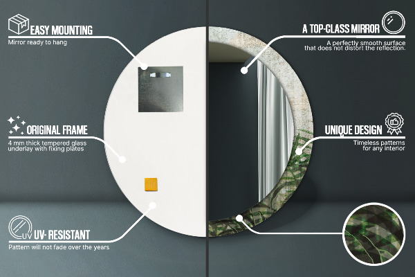 Okrasno ogledalo Praproti