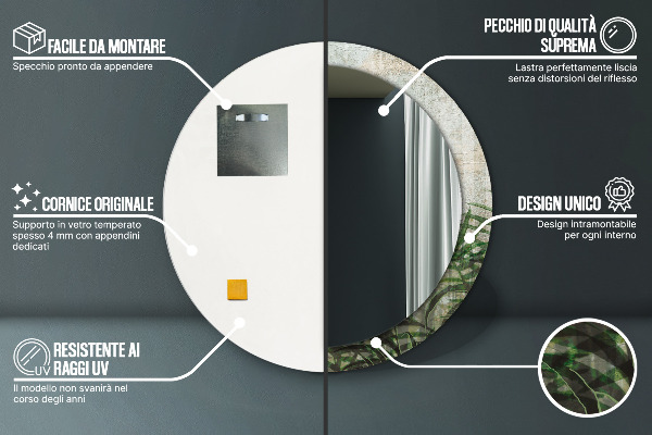 Okrasno ogledalo Praproti