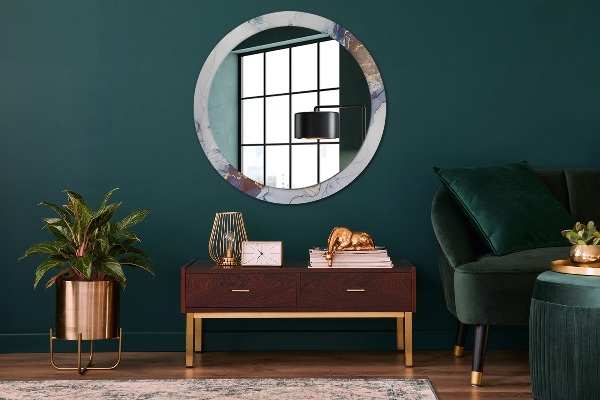 Okrasno ogledalo Abstraktna tekoča umetnost