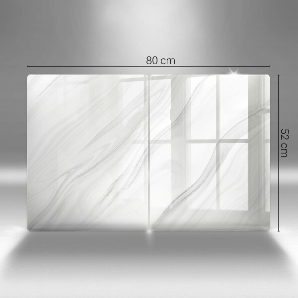 Zaščitna plošča za štedilnik Nežen marmor