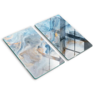 Zaščitna plošča za štedilnik Tekstura marmorja