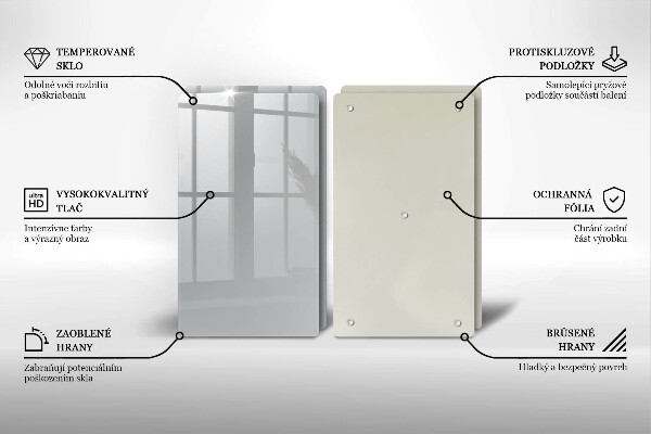 Zaščitna plošča za štedilnik Siva barva