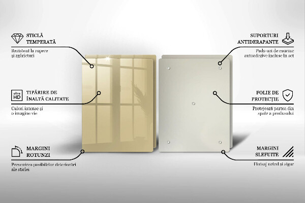 Zaščitna plošča za štedilnik Bež barva