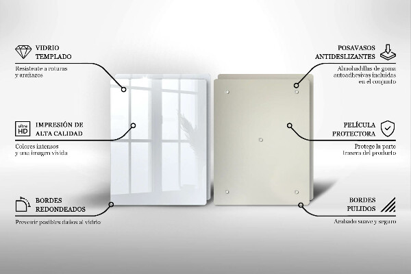 Zaščitna plošča za štedilnik Bela barva