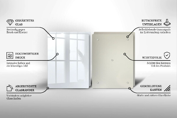 Zaščitna plošča za štedilnik Bela barva
