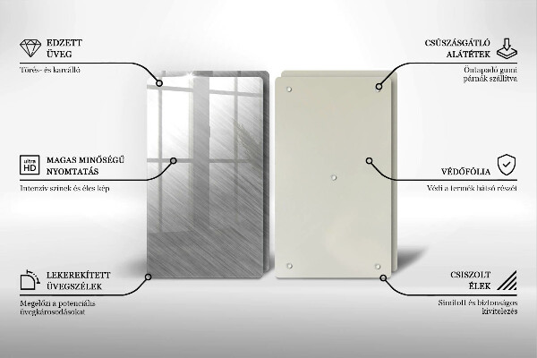 Zaščitna plošča za štedilnik Kovinska tekstura ozadja