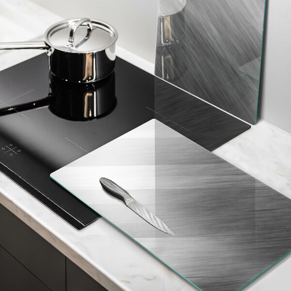 Zaščitna plošča za štedilnik Kovinska tekstura ozadja