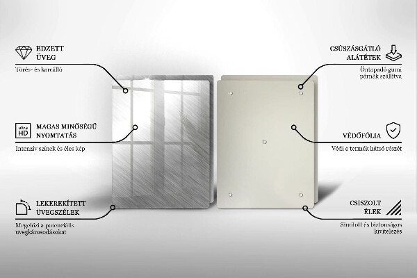 Zaščitna plošča za štedilnik Kovinska tekstura ozadja