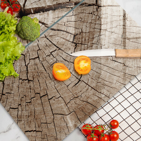 Zaščitna plošča za štedilnik Prerez drevesa