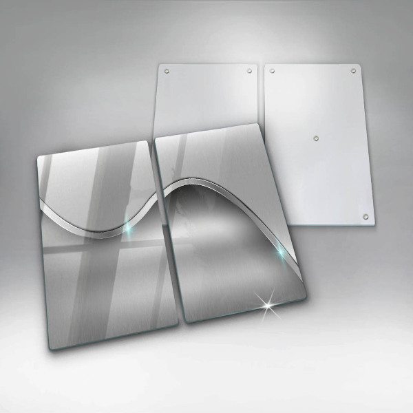 Zaščitna plošča za štedilnik Kovinska abstrakcija