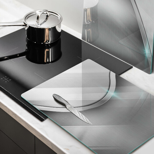 Zaščitna plošča za štedilnik Kovinska abstrakcija