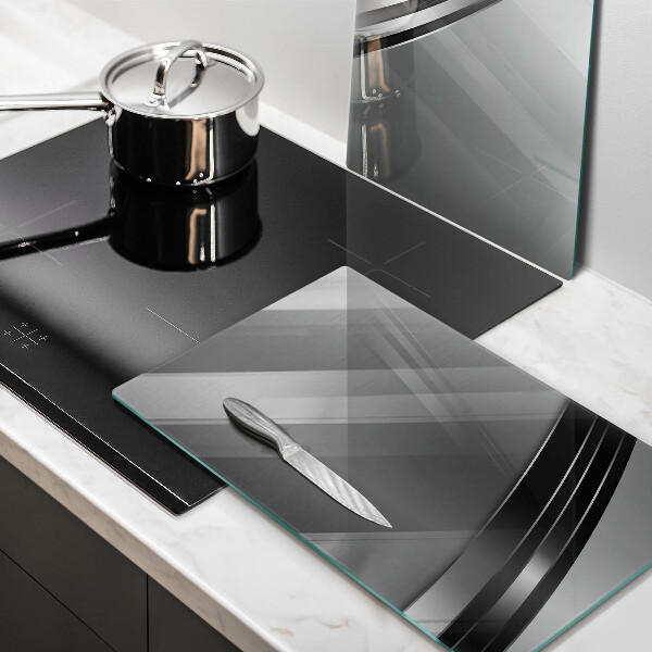 Zaščitna plošča za štedilnik Kovinska abstrakcija