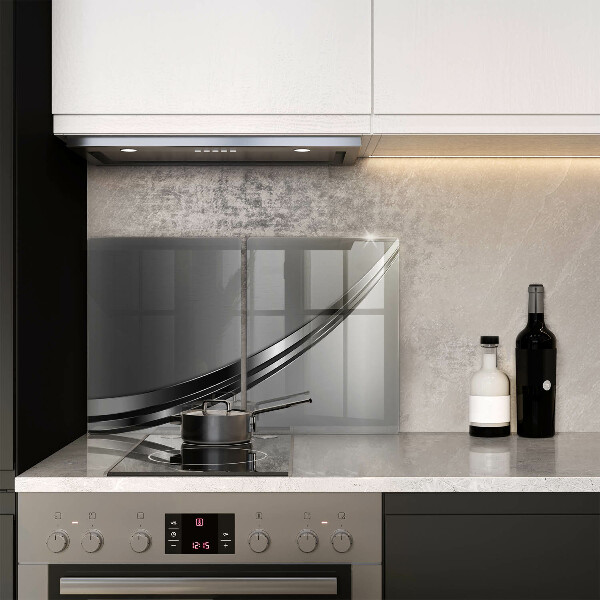 Zaščitna plošča za štedilnik Kovinska abstrakcija