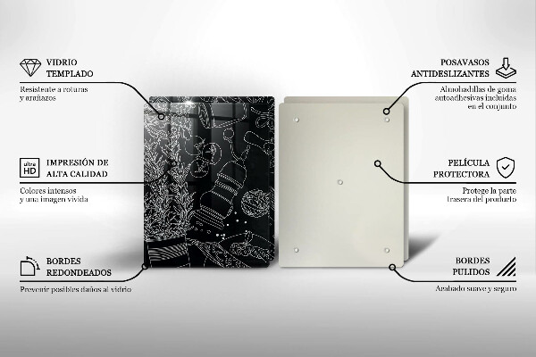 Zaščitna plošča za štedilnik Kuhinjski dodatki