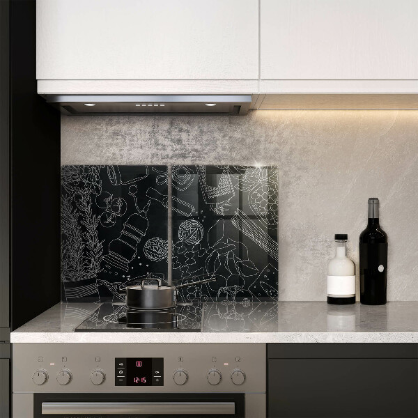 Zaščitna plošča za štedilnik Kuhinjski dodatki