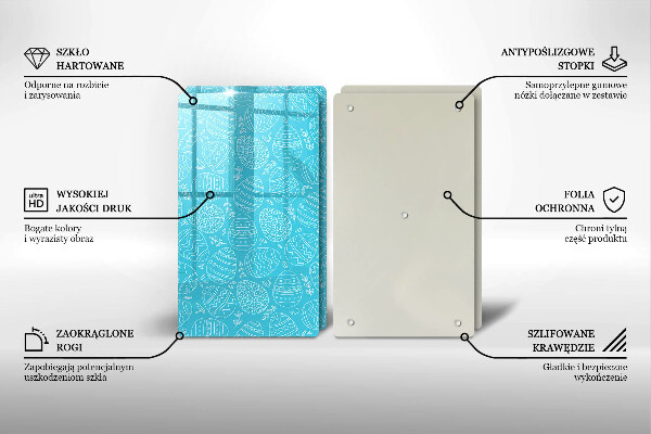 Zaščitna plošča za štedilnik Velikonočna tema