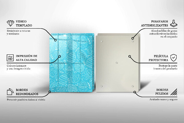 Zaščitna plošča za štedilnik Velikonočna tema