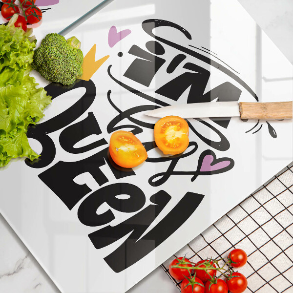 Zaščitna plošča za štedilnik Napis stavek