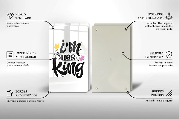 Zaščitna plošča za štedilnik Napis stavek