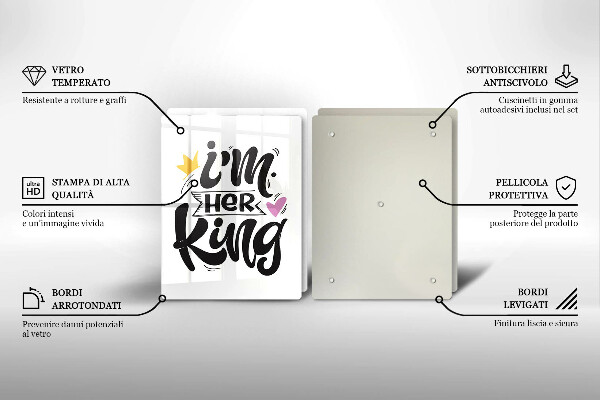 Zaščitna plošča za štedilnik Napis stavek