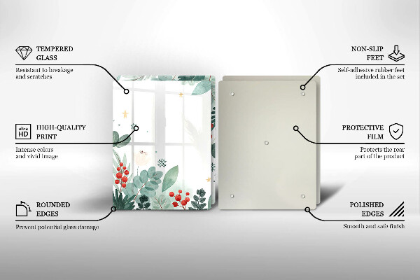 Zaščitna plošča za štedilnik Akvarelni listi