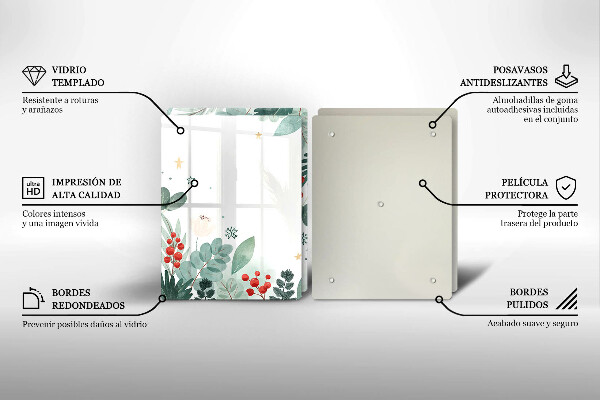 Zaščitna plošča za štedilnik Akvarelni listi