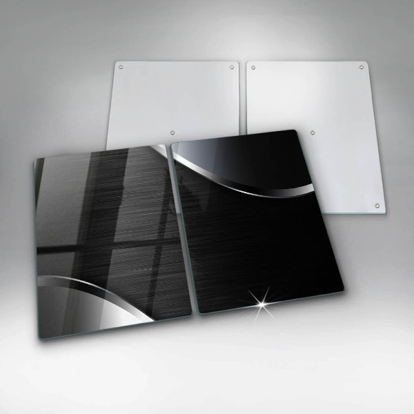 Zaščitna plošča za štedilnik Kovinska abstrakcija