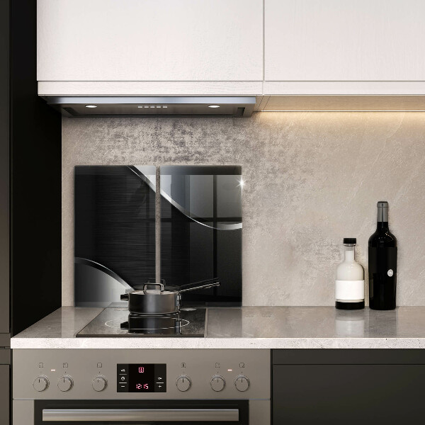 Zaščitna plošča za štedilnik Kovinska abstrakcija