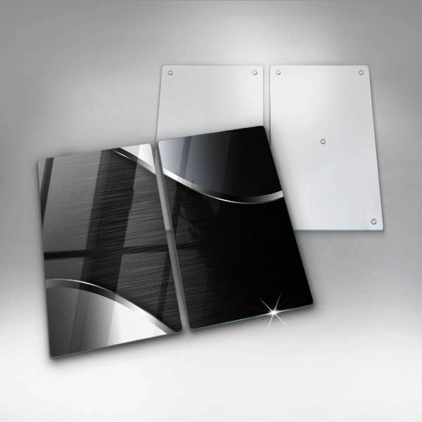 Zaščitna plošča za štedilnik Kovinska abstrakcija