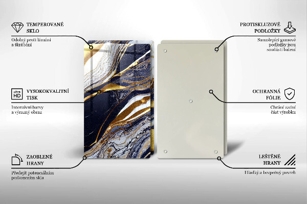 Zaščitna plošča za štedilnik Barvita abstrakcija