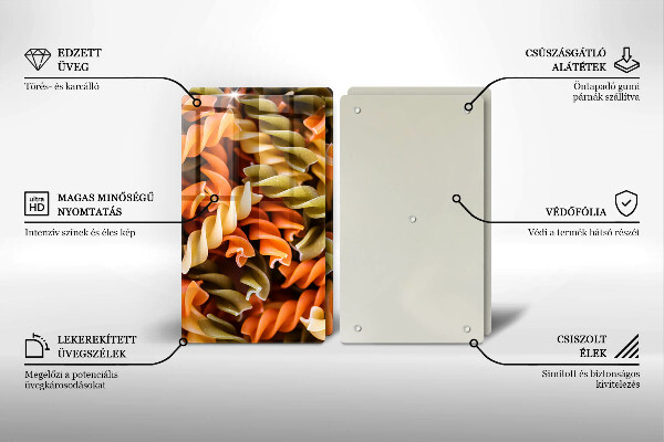 Zaščitna plošča za štedilnik Fusilli testenine