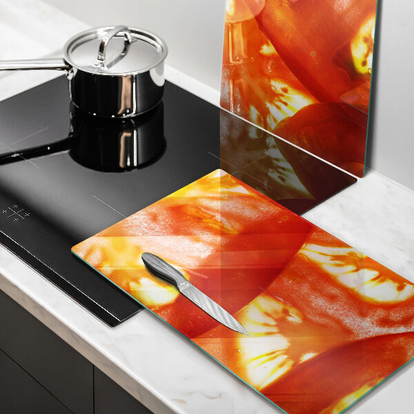 Zaščitna plošča za štedilnik Rezina rdečega paradižnika