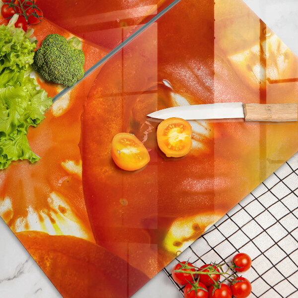 Zaščitna plošča za štedilnik Rezina rdečega paradižnika