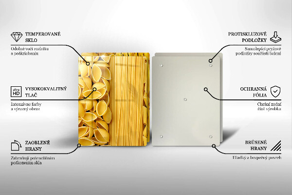 Zaščitna plošča za štedilnik Testenine
