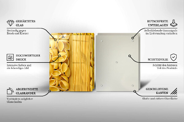 Zaščitna plošča za štedilnik Testenine