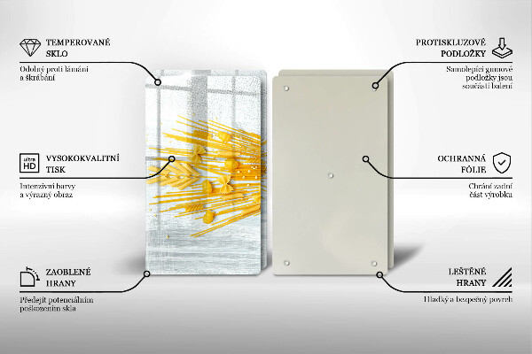 Zaščitna plošča za štedilnik Testenine
