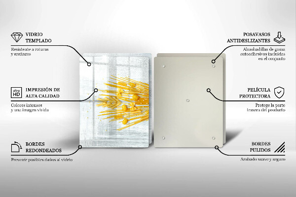Zaščitna plošča za štedilnik Testenine