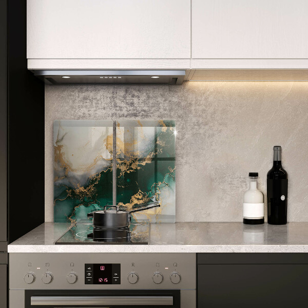 Zaščitna plošča za štedilnik Večbarvni marmor