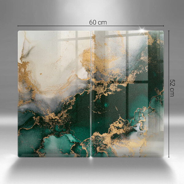 Zaščitna plošča za štedilnik Večbarvni marmor