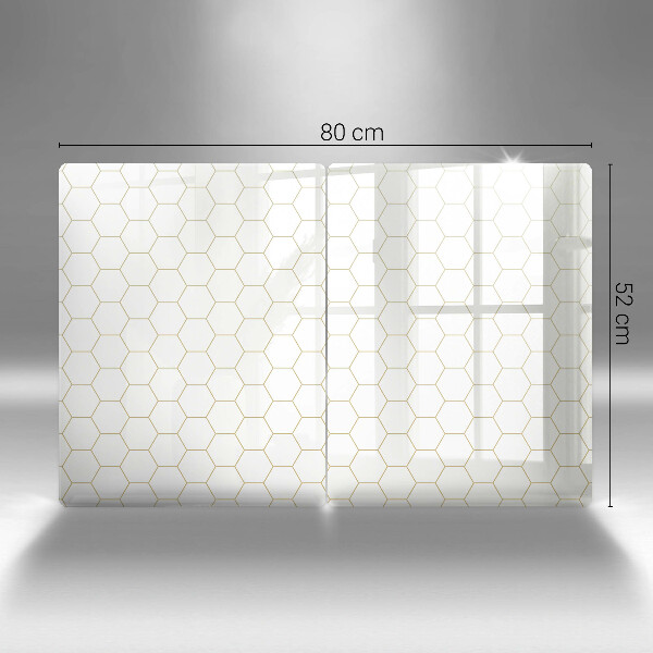 Zaščitna plošča za štedilnik Abstraktni vzorci