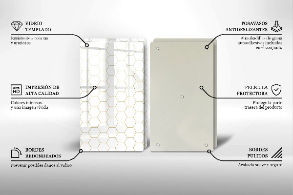 Zaščitna plošča za štedilnik Abstraktni vzorci